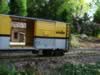 Rio Grande Box car on Drummer Creek Depot siding (Summer 05') (56kb)