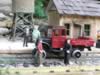 Depot Master steps out to take a look at the Delton Loco Works Railtruck (49kb)