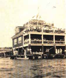 Rolston Hotel pavilion, possibly before September of 1906.