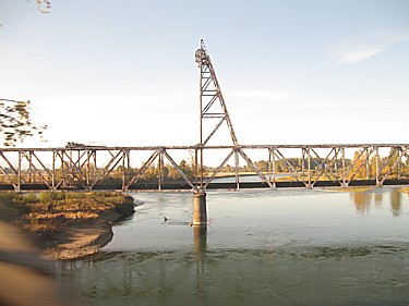 Willamette River railroad bridge