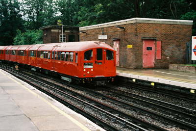 Arriving at Ealing Common