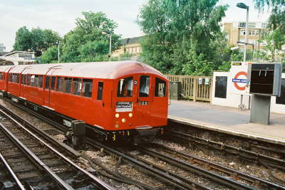Arriving at Ealing Common