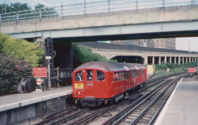 1938 Tube Stock at West Kensington