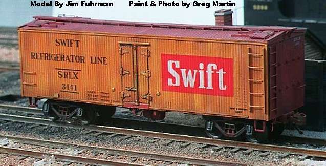 Swift Reefer Model by Jim Fuhrman