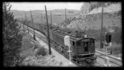 Boxcabs on Pipestone Pass