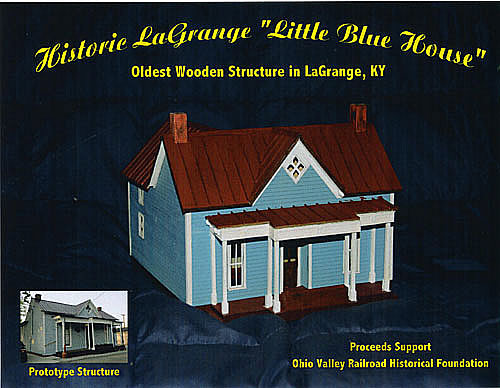 Little Blue House Poster