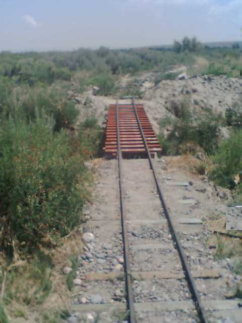 image of track and 56' bridge