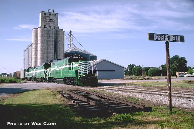 ATLT westbound at Greenfield, OK