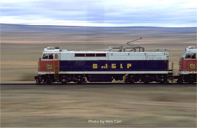 Black Mesa and Lake Powell - E60C at speed