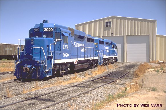 Cimarron Valley Railroad GP30 3020 - Satanta, KS