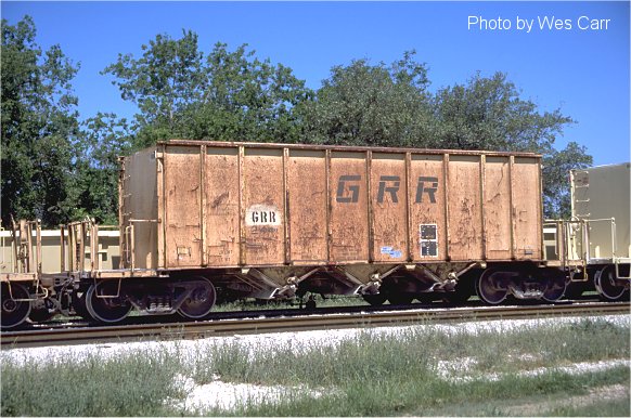 Georgetown Railroad hopper car  -   Georgetown TX