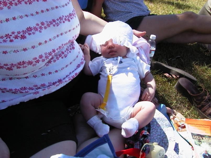 Molly in her Bonnet