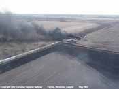 Canadian National Derailmant; Firdale, Manitoba  5-2-2002