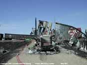 Canadian National Derailmant; Firdale, Manitoba  5-2-2002