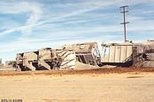 UP Mojave Wreck,  Fleta, CA