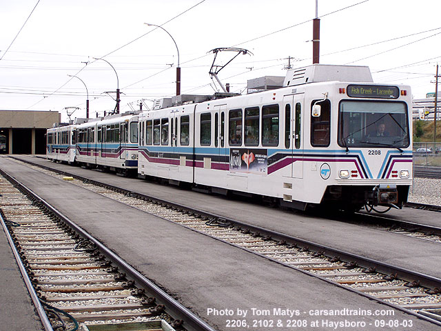 Combo train at Haysboro