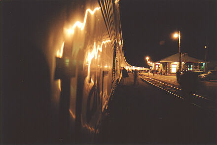Klamath Falls at night