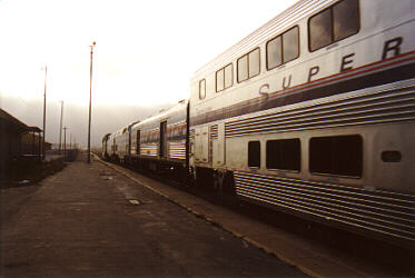 Train #14 almost stopped