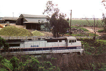 Train #11 and barn