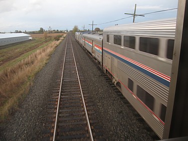 Train #14 passes