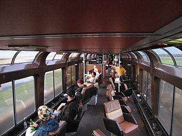 Unrefurbished Superliner 1 lounge