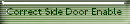 Correct Side Door Enable