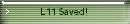 L11 Saved!