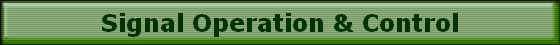Signal Operation & Control