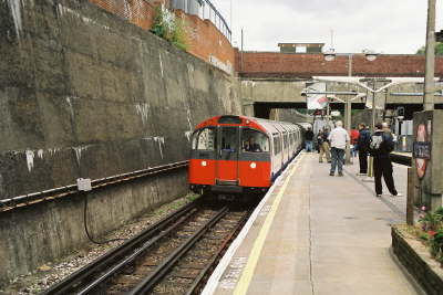 Arriving at Uxbridge