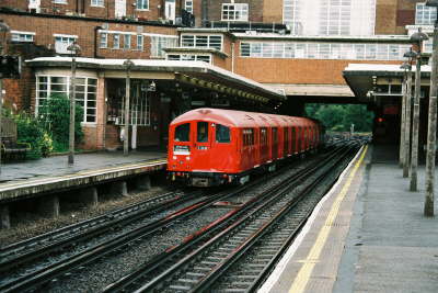 Departing Rayners Lane