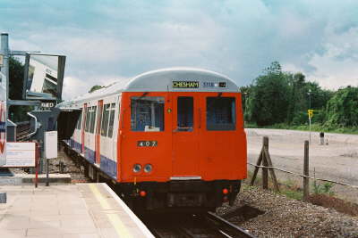 Departing Chalfont & Latimer