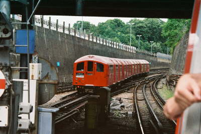 Departing Uxbridge