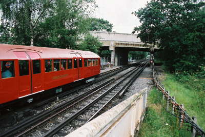 Departing Hillingdon towards Uxbridge