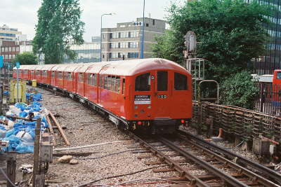 Departing Harrow-on-the-Hill