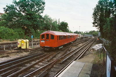 Entering Ealing Common Depot