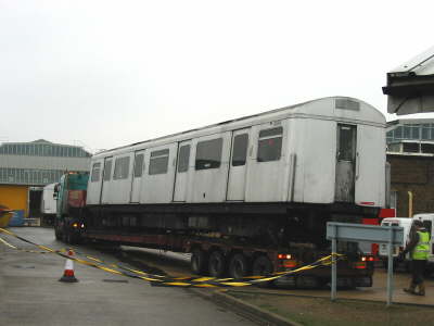 The start of the road transfer