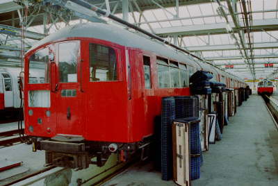 DMC 10012 in Cockfosters Depot