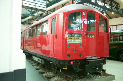 DMC 11182 in the Museum at Covent Garden