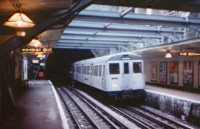A Stock arriving at Rotherhithe