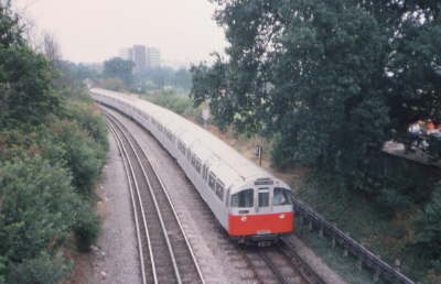 1973 Tube Stock at Sudbury Hill