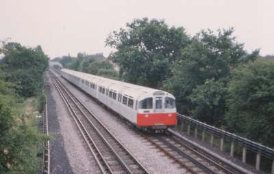 1973 Tube Stock at Sudbury Town