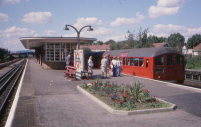 1938 Tube Stock at Dollis Hill