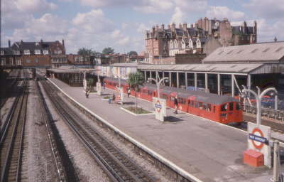 1938 Tube Stock at West Hampstead