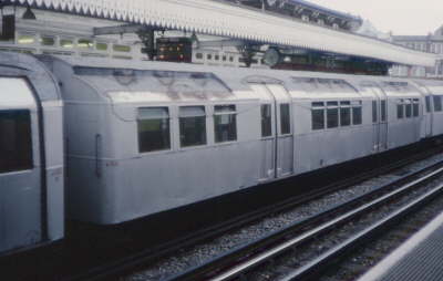 1960 Tube Stock Trailer Car 4901 at Woodford