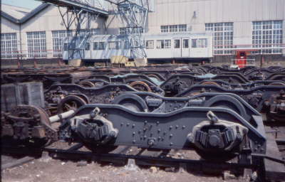 Trucks of various stocks and in various conditions.
