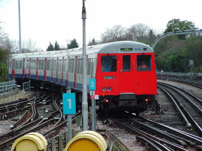 Entering Ealing Common Depot