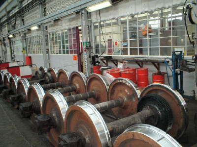 Neasden Depot - A60/62 wheels