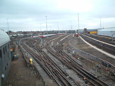Neasden Depot - All Depot Stabling Roads