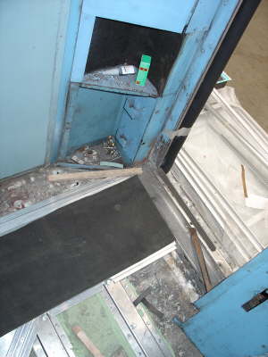 D78 cab floor corrosion