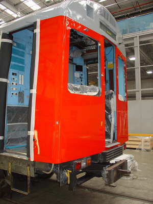 D78 cab windscreen - frame